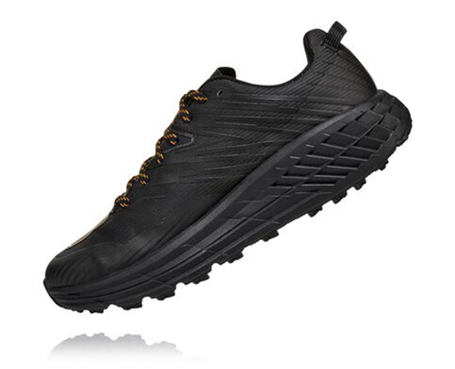 Hoka One One Trainers Mens Black - Speedgoat 4 GORE-TEX - 96470FCVT